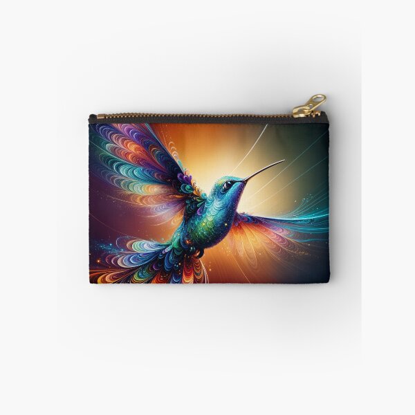 Item preview, "Sunlit Harmony: The Vibrant Beauty of Hummingbirds" designed and sold by MindVibe.