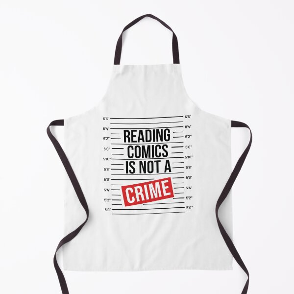 Item preview, Reading Comics Is Not a Crime - Funny Gift For Comics Fans designed and sold by ArtYourStyle.