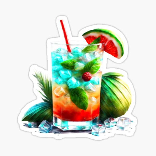 Cocktail Sticker