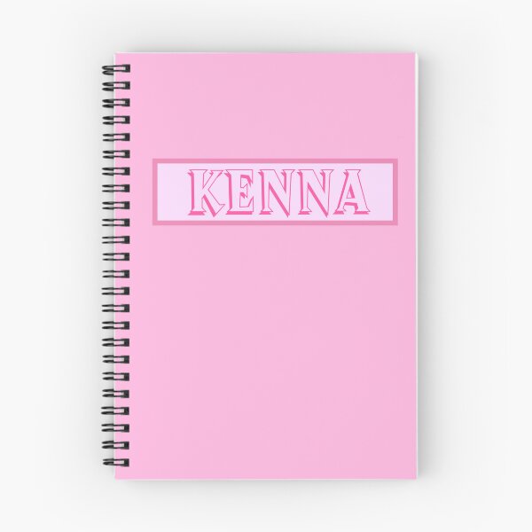Item preview, Kenna Girl Name Pink designed and sold by Artbymonika.