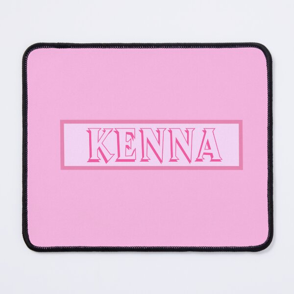 Item preview, Kenna Girl Name Pink designed and sold by Artbymonika.