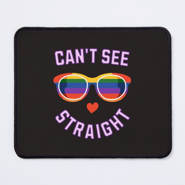 Item preview, Can't See Straight: Celebrate Pride with Vibrant Style! designed and sold by elynne9.