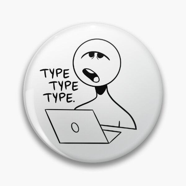 Item preview, type type type guy designed and sold by sodain24fps.