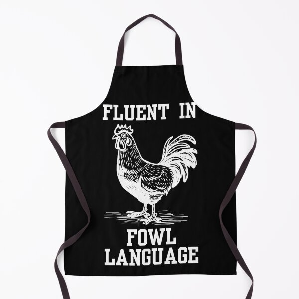 Item preview, Fluent In Fowl Language designed and sold by RedPumpFlash.