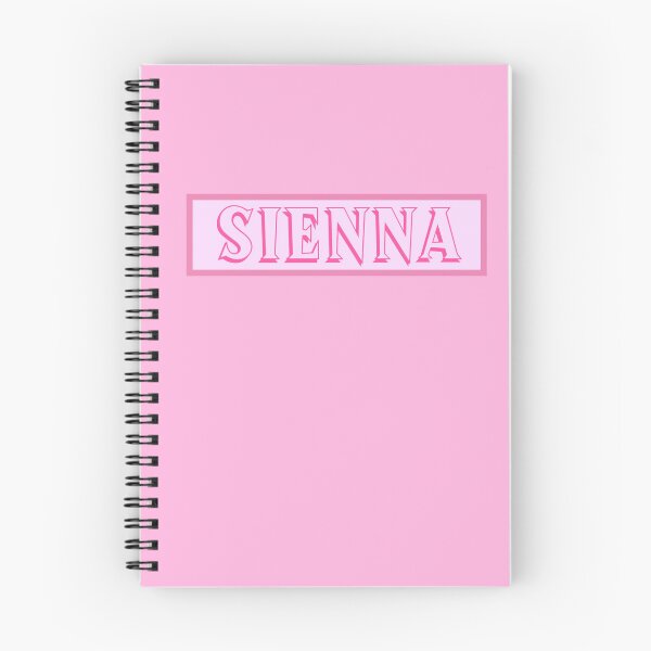 Item preview, Sienna Girl Name Pink designed and sold by Monika Howarth.
