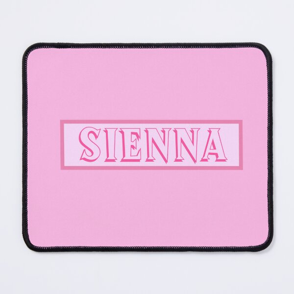 Item preview, Sienna Girl Name Pink designed and sold by Monika Howarth.