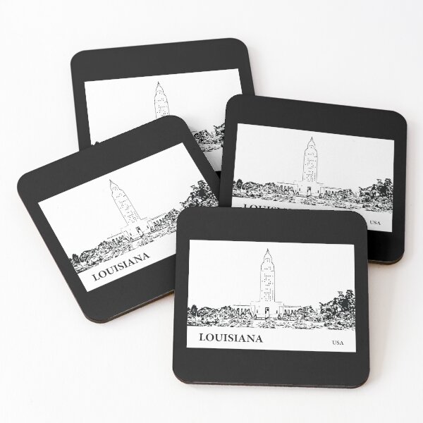 Item preview, Estado de Luisiana EE.UU. designed and sold by Lakeric Cityscapes.