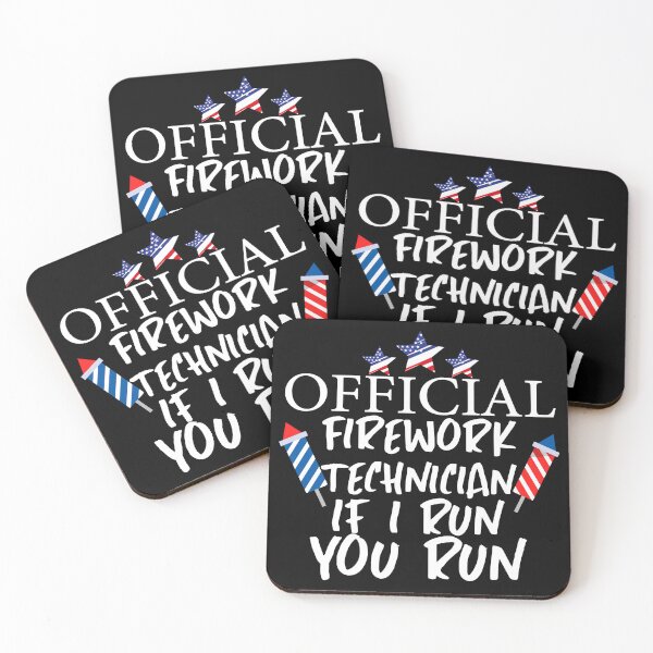 Item preview, Official Fireworks Technician If I Run, You Run designed and sold by ShopSmart213.