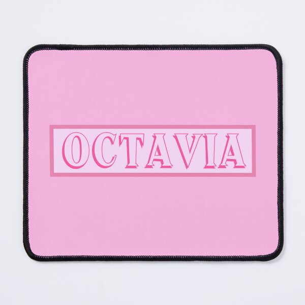 Item preview, Octavia Girl Name Pink designed and sold by Monika Howarth.