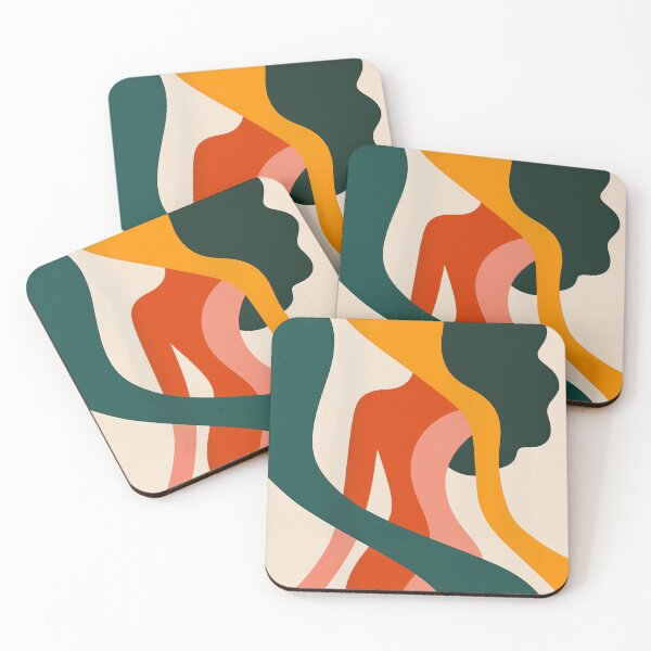 Item preview, Graceful Silhouette: Fluid Art designed and sold by BasajaunStudio.