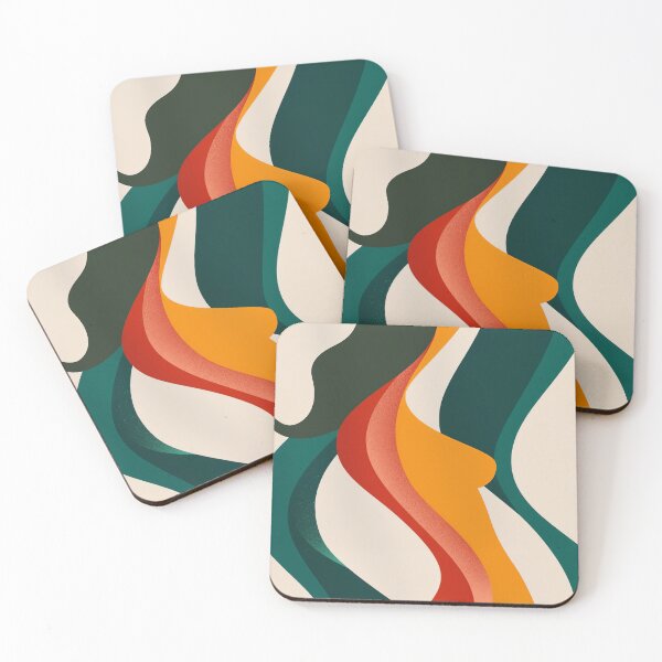 Item preview, Elegant Curves: Abstract Fluidity designed and sold by BasajaunStudio.