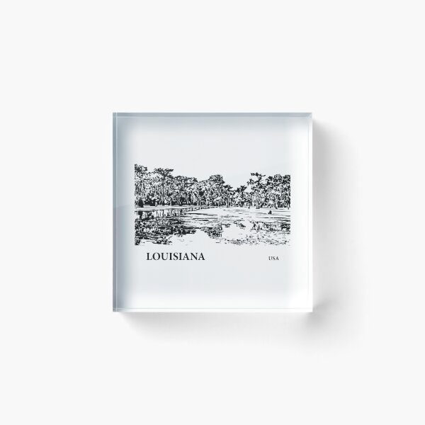 Item preview, Louisiana USA designed and sold by Lakeric Cityscapes.
