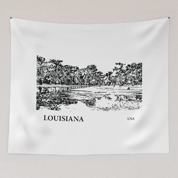 Item preview, Louisiana USA designed and sold by Lakeric Cityscapes.