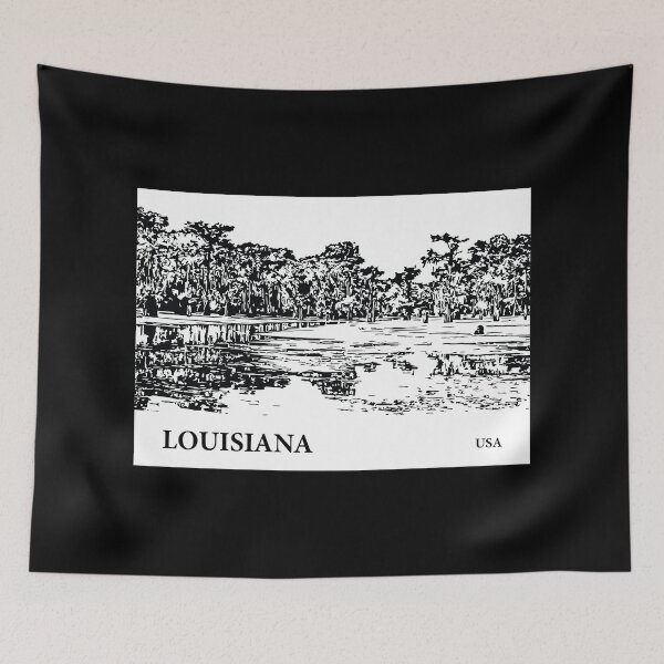 Item preview, Louisiana USA designed and sold by Lakeric Cityscapes.