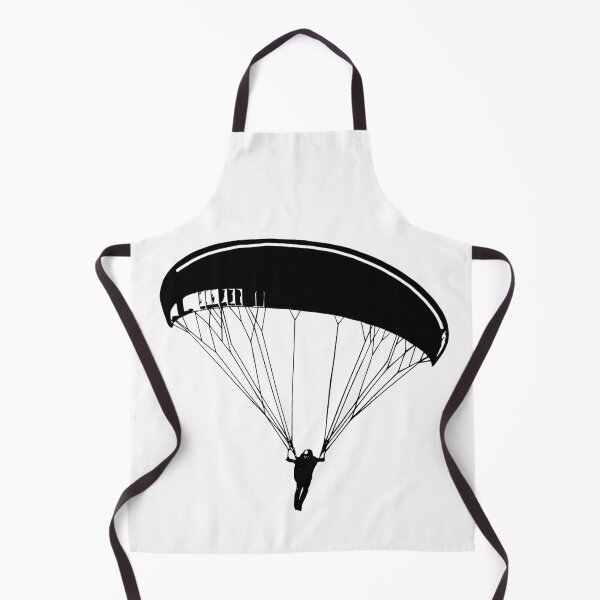 Item preview, Silhouette vector of a Paragliding wing in flight open leading edge designed and sold by Origens by Ruben G.T..