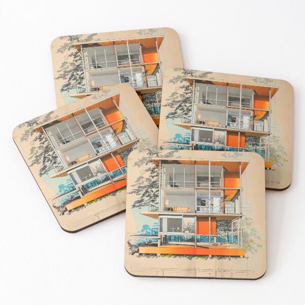 Item preview, Modern Architecture illustration 21 designed and sold by rahuarq.