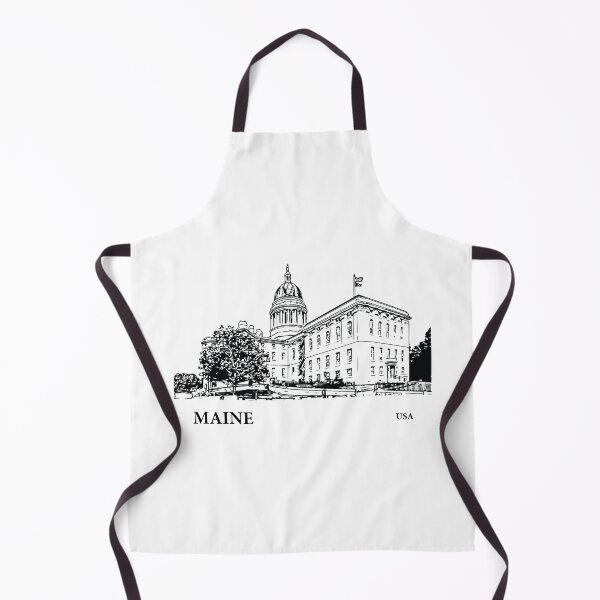 Item preview, Maine State USA designed and sold by Lakeric Cityscapes.