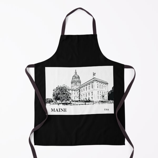 Item preview, Maine State USA designed and sold by Lakeric Cityscapes.