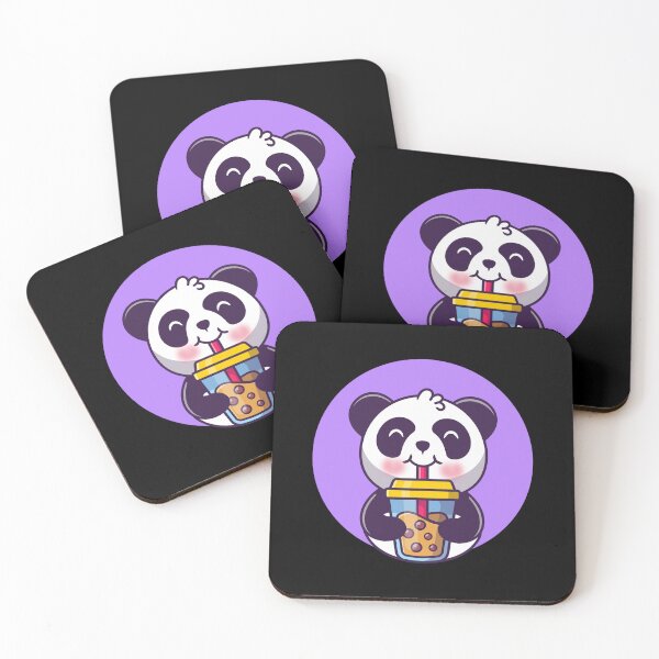 Item preview, Cute Panda Drinking Smoothie designed and sold by Kaidynz.