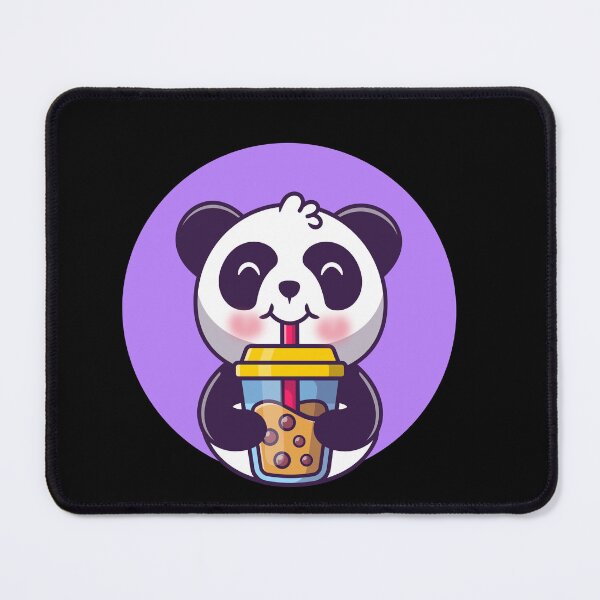 Item preview, Cute Panda Drinking Smoothie designed and sold by Kaidynz.
