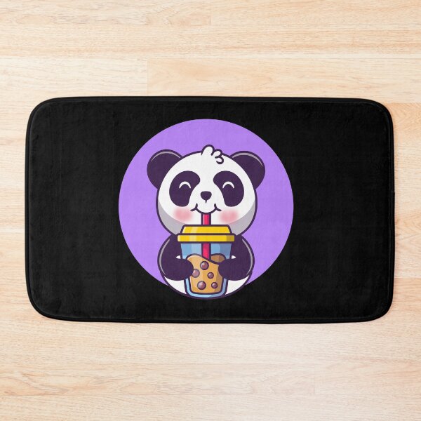 Item preview, Cute Panda Drinking Smoothie designed and sold by Kaidynz.