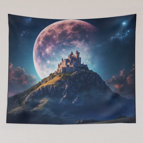 Item preview, Starry Hilltop Citadel designed and sold by Sadia  Jannat.