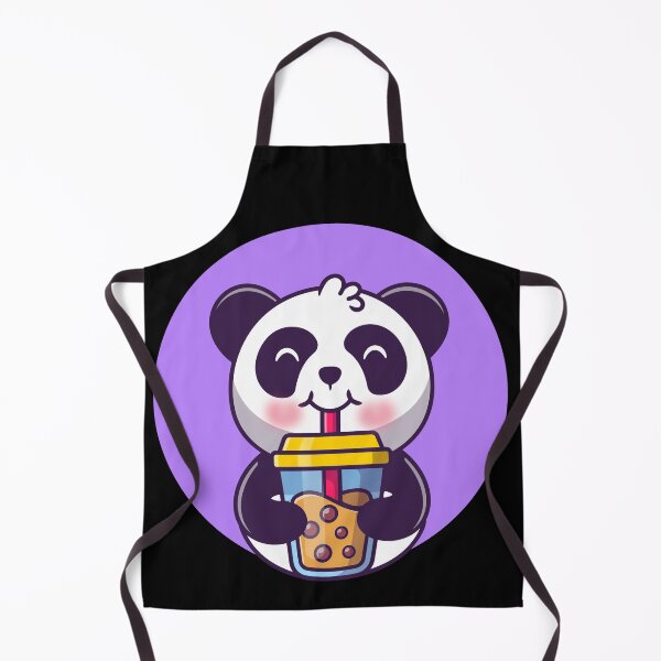 Item preview, Cute Panda Drinking Smoothie designed and sold by Kaidynz.