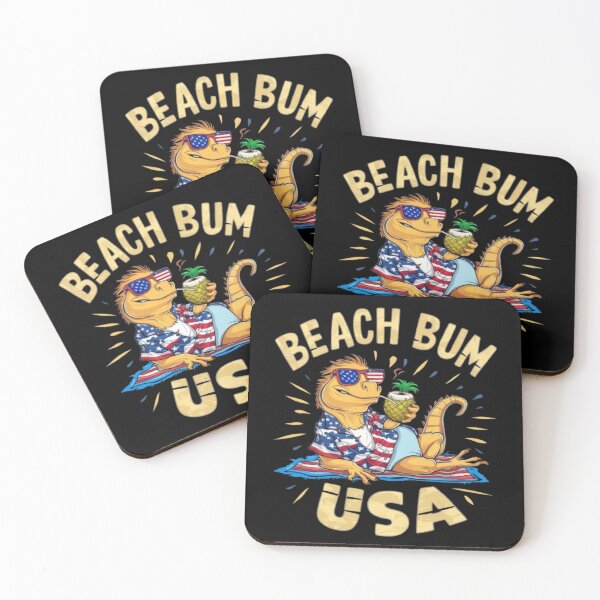 Item preview, Beach Bum USA cartoon designed and sold by IdeaND.
