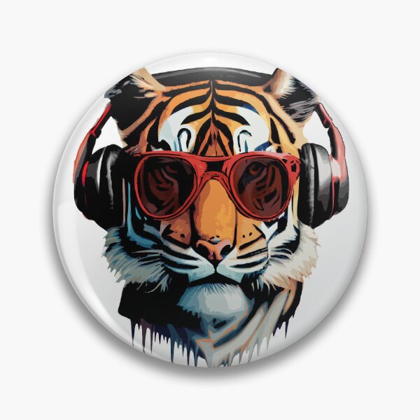 Artikelvorschau, Tiger Tunes - Rot entworfen und verkauft von jdm1981.
