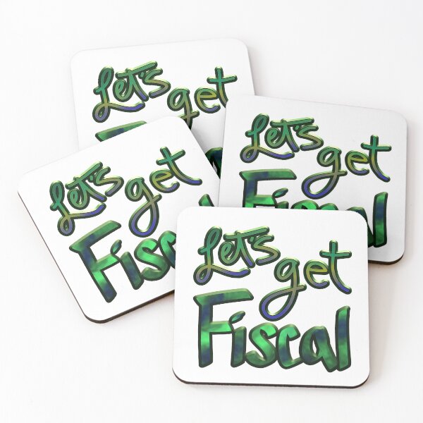 Item preview, Let’s Get Fiscal (green) designed and sold by Tea-Zee.
