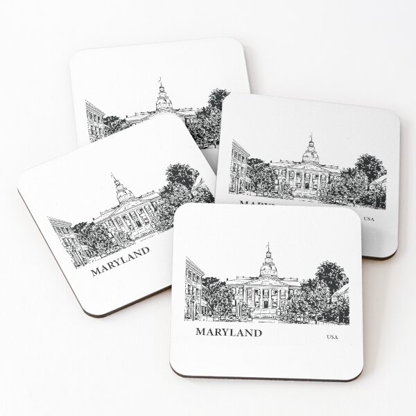 Item preview, Maryland State USA designed and sold by Lakeric Cityscapes.