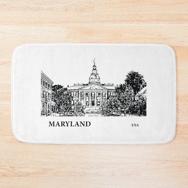 Item preview, Maryland State USA designed and sold by Lakeric Cityscapes.