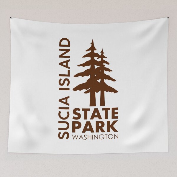 Item preview, Sucia Island State Park Washington Pines designed and sold by bivenart.