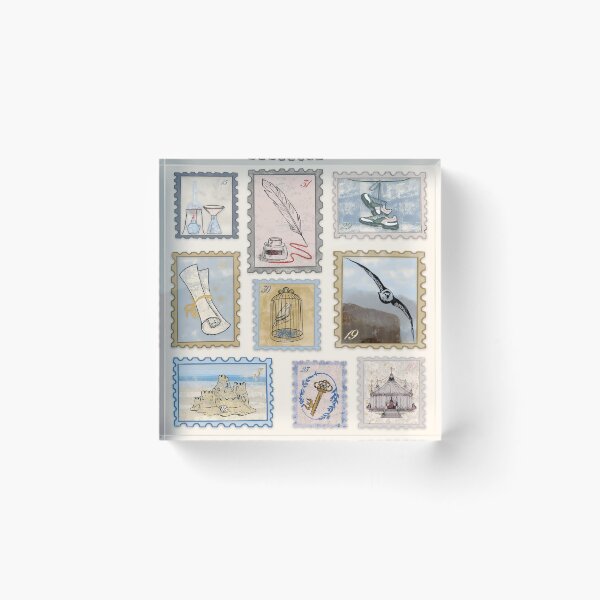 Item preview, TTPD Postage Stamps designed and sold by AdriaCaps Art & Design.