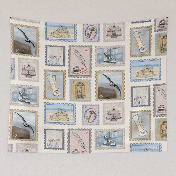 Item preview, TTPD Postage Stamps designed and sold by AdriaCaps Art & Design.
