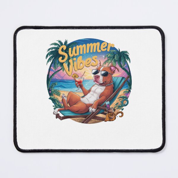 Item preview, Dog with summer vibes designed and sold by TeTrendz.
