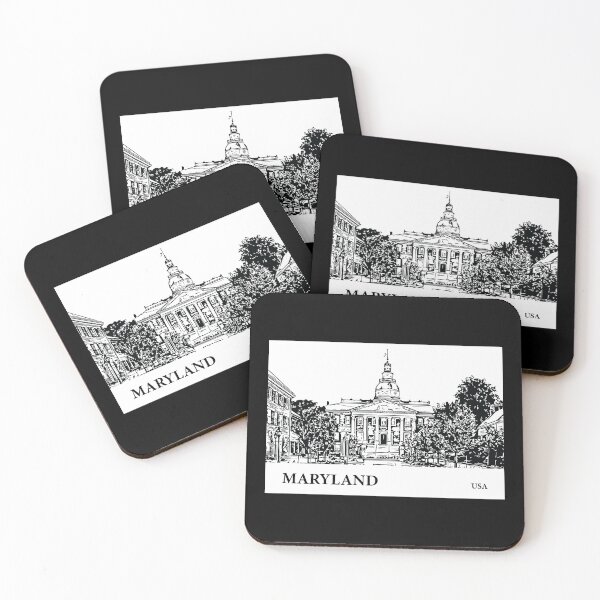 Item preview, Maryland State USA designed and sold by Lakeric Cityscapes.