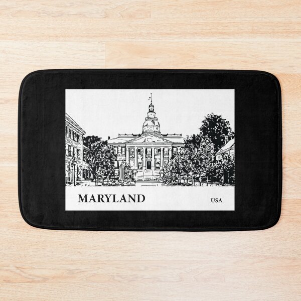 Item preview, Maryland State USA designed and sold by Lakeric Cityscapes.