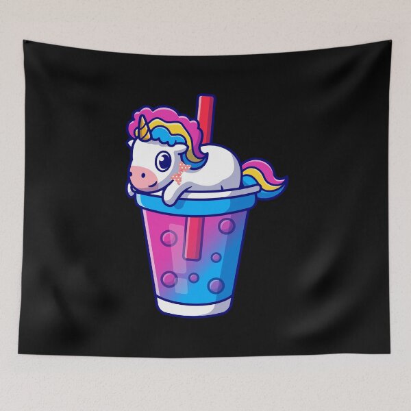 Item preview, Tiny Unicorn With Drink designed and sold by Kaidynz.