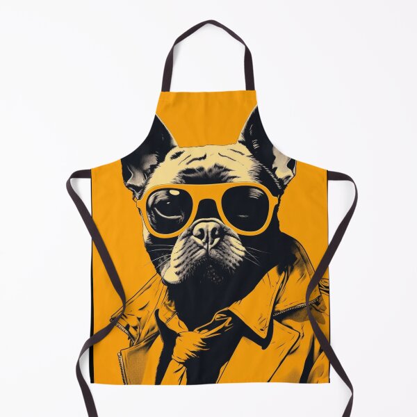 Item preview, Frenchie French Bulldog in Yellow designed and sold by luvandsocial.