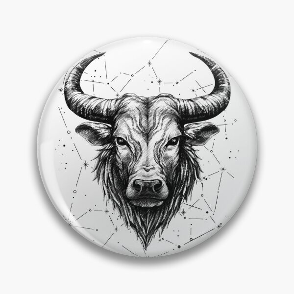 Item preview, Taurus zodiac sign astrology taurus sketch designed and sold by Szkicerka.