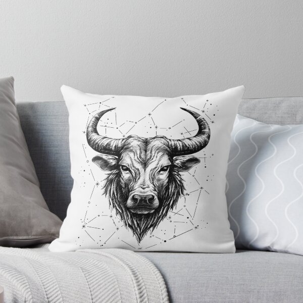 Item preview, Taurus zodiac sign astrology taurus sketch designed and sold by Szkicerka.