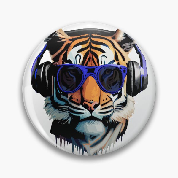 Artikelvorschau, Tiger Tunes - Blau entworfen und verkauft von jdm1981.