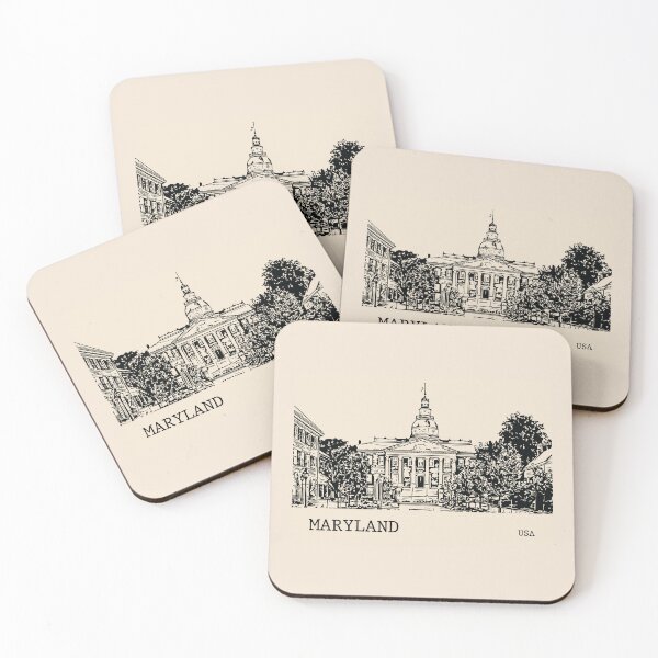 Item preview, Maryland State USA designed and sold by Lakeric Cityscapes.