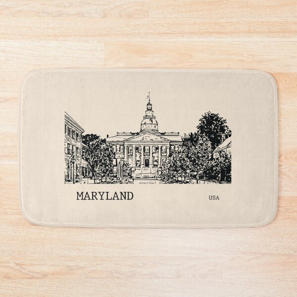 Item preview, Maryland State USA designed and sold by Lakeric Cityscapes.