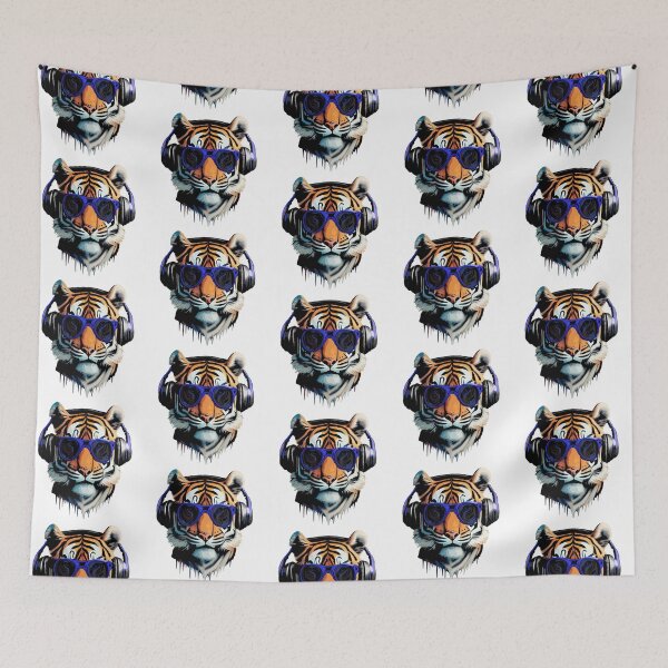 Item preview, Tiger Tunes - Blue designed and sold by jdm1981.