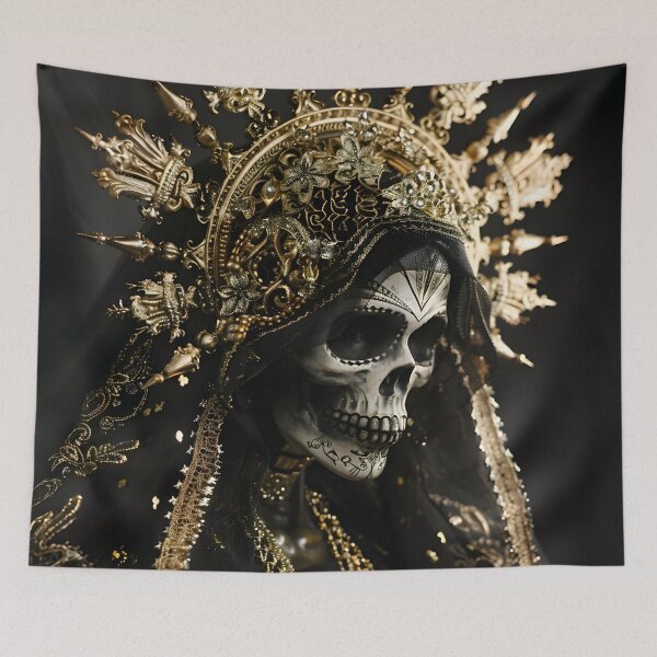 Item preview, Grimdark Santa Muerte designed and sold by ingutted.
