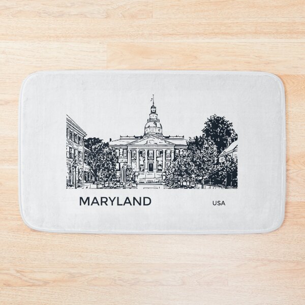 Item preview, Maryland State USA designed and sold by Lakeric Cityscapes.