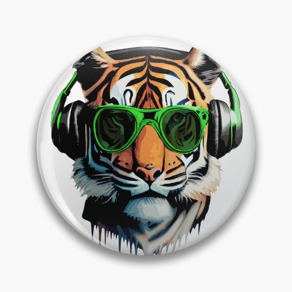 Artikelvorschau, Tiger Tunes - Grün entworfen und verkauft von jdm1981.