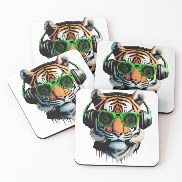 Item preview, Tiger Tunes - Green designed and sold by jdm1981.